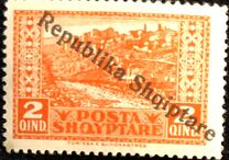 [No. 113-119 With Different Overprint, type AM]