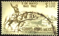 [Airmail - The 100th Anniversary of the Battle of Puebla, प्रकार ALH]
