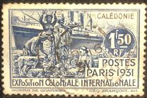 [International Colonial Exhibition - Paris, France, type Y]
