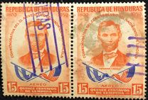 [Airmail - The 150th Anniversary of the Birth of Abraham Lincoln, प्रकार FP1]