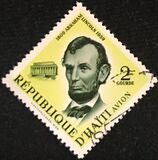 [Airmail - The 150th Anniversary of the Birth of Abraham Lincoln, 1809-1865, 유형 EY]