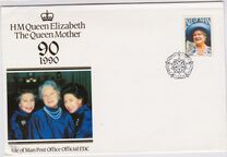 [The 90th Anniversary of the Birth of Queen-Mother Elizabeth, тып PH]