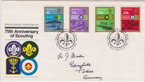 [The 75th Anniversary of the Boy Scout Movement, Tip HU]