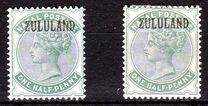 [Natal Postage Stamp No. 47 Overprinted "ZULULAND", type A2]