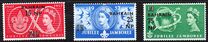 [Great Britain Postage Stamps Overprinted "BAHRAIN" & Surcharged, type P]