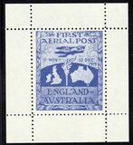 [Airmail - First Airmail Flight from England to Australia, type D]