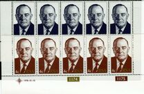 [Inauguration of President Vorster, type QO]
