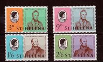 [The 150th Anniversary of Abolition of Slavery in St. Helena, type CV]