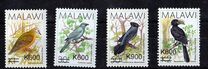 [Bird Stamps of 1988 Surcharged, type QB1]