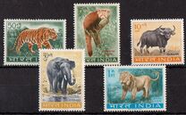 [Conservazione della fauna selvatica - Filigrana: colonne Ashoka (multiple) - Stampatore: Security Printing Press, Nasik, Scrivi FX]
