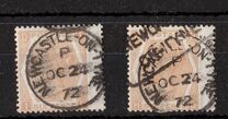 [Queen Victoria - White Control Numbers in Corners, type U]