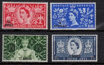 [Great Britain Postage Stamps Issue of 1953 Surcharged, प्रकार H]