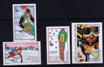 [Airmail - Winter Olympic Games Medal Winners - Issues of 1979 Overprinted with Names of Winners, type AAS]