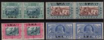 [South Africa Stamps Overprinted "S.W.A.", type AX]
