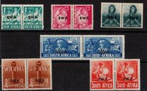 [South Africa Postage Stamps Overprinted "SWA", type BA]