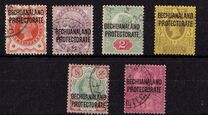 [Great Britain Postage Stamps Overprinted "BECHUANALAND - PROTECTORATE", type W]