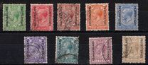 [Great Britain Postage Stamps Issue of 1912-1913 Overprinted, type AG]