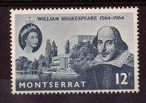 [The 400th Anniversary of the Birth of William Shakespeare, 1564-1616, type BB]