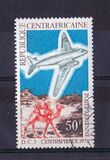 [Airmail - International Stamp Exhibition "CENTRAPHILEX" - Bangui, Central African Republic - Aviation, type JU]