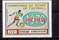 [Airmail - Football World Cup - Mexico, タイプ HM]