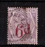 [Reina Victoria. Sobrecargados en rojo., tipo AK1]