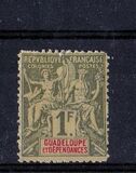 [Inscription: "GUADELOUPE ET DEPENDANCES", type G12]