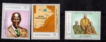 [The 90th Anniversary of Protectorate, The 100th Anniversary of Khama's Accession and the 80th Anniversary of Chiefs' Visit to London, type EJ]