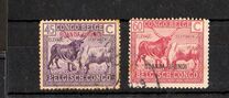 [Belgian Congo Postage Stamps Overprinted "RUANDA - URUNDI", Scrivi B]