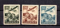[Airmail - Airplanes over Mountain Landscapes, type L]
