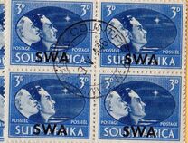 [South Africa Postage Stamps Overprinted "SWA", տեսակ BC]