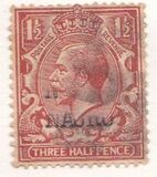 [Great Britian Postage Stamps Overprinted "NAURU", type A5]