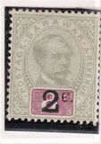 [Numbers 14 & 16 Surcharged, տեսակ E]