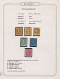 [Issues of 1871 & 1875 Surcharged, type M]