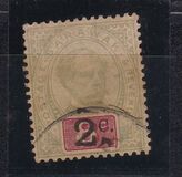 [Numbers 14 & 16 Surcharged, տեսակ E]