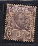 [Sir Charles J. Brooke - Inscription "POSTAGE", type N2]