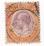 [King George V - Stripped Paper, Tipo AQ4]