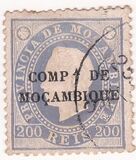 [Mozambique Postage Stamps Overprinted "COMPE DE MOCAMBIQUE", type A7]