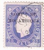 [Mozambique Postage Stamps Overprinted "COMPE DE MOCAMBIQUE", type A3]