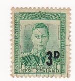 [King George VI Stamp of 1938 Surcharged, 类型 ET]