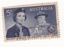 [Golden Jubilee of Guiding, 1910-1960, type FW]