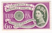 [EUROPA Stamps - The 1st Anniversary of the Establisment of CEPT, 类型 EP]