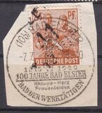 [Joint Allied Occupation Zones Stamps Handstamped, type A8]