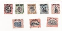 [Not Issued North Borneo Stamps Overprinted "LABUAN", type N]