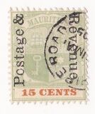 [Overprinted "Postage & Revenue.", type AO2]