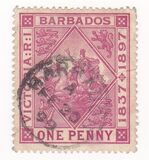 [The 60th Anniversary of Queen Victoria's Regency. White Paper, tegund J2]