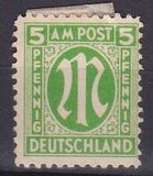 [American Print - Different Perforation, typ A22]