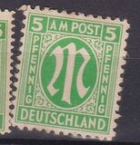 [American Print - Different Perforation, typ A22]