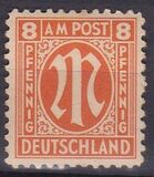 [American Print - Different Perforation, typ A24]