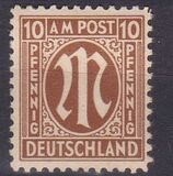 [American Print - Different Perforation, typ A25]