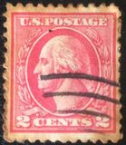 [George Washington - Coil Waste. Size: 19½-20 x 22mm, type DW153]